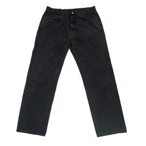Z Zegna Sport Black Straight Leg Jeans Size 36 Men's